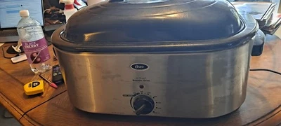 Horno Tostador Eléctrico Oster 22 Cuartos Acero Inoxidable con Estante y Tapa Probado Foto 1 de 4