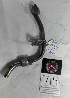 1986-1989 Mercedes-Benz R107 560SL Fuel Return Line (714) - Image 1 of 4