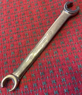 Snap-On Tools RXFMS1618B 16mm 18mm Flare Nut Line Wrench Excellent! 🇺🇸 - Image 1 of 4