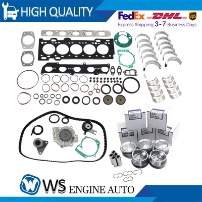Kit de reconstrucción de revisión para Volvo S40 S60 S80 C30 V50 V70 2,5 L T5 L5 05-13 B5254T3 Foto 1 de 4