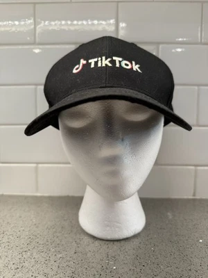 Кепка TikTok черная регулируемая бейсбольная кепка для взрослых один размер бейсболка унисекс - Изображение 1 из 3