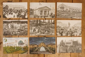 1909 Alaskan Yukon Pacific Exposition Photo Postcard Lot - Picture 1 of 6