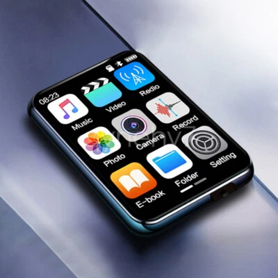 Support 128GB MP3 Player mit Kamera Bluetooth Verlustfrei Musik FM Radio Recorder - Bild 1 von 4