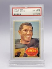 1960 Topps - #56 Forrest Gregg (RC) - GRADED - HALL OF FAME