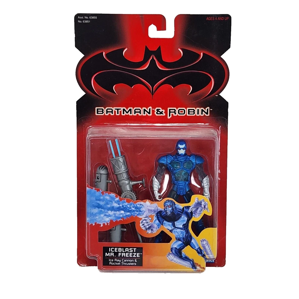 Batman & Robin Iceblast Mr Freeze Kenner 1997 Action Figure