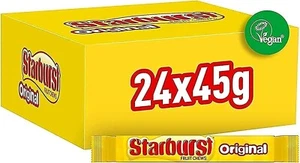 Starburst Original Fruit Sweets in Bulk, 24 x 45g full box - Picture 1 of 2