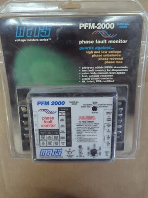 Mars PFM-2000 Phase Fault Monitor NO. 32549 - Image 1 of 2