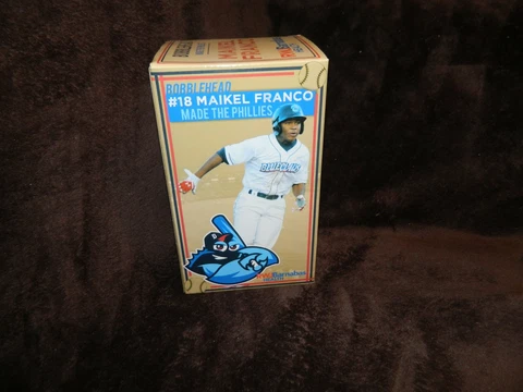 Lakewood Blueclaws Phillies Maikel Franco Bobblehead #18 Cover