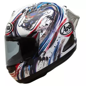 Casco de motocicleta Arai RX-7V Evo Kiyonari Trico - visera oscura gratuita - Imagen 1 de 3