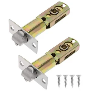 2Pcs Tubular Mortice Latch Stainless Steel Tubular Door Latch Adjustable Latc... - Picture 1 of 7