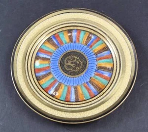 Plato de ensalada sello porcelana cerámica vintage hecho en Japón multicolor 7 1/4" G4 - Imagen 1 de 12