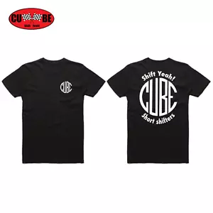 CUBE Speed - Cambio Sì! T-shirt uomo nera. Ascolore di qualità 100% cotone - Foto 1 di 2