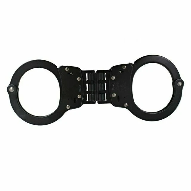 Smith & Wesson 300 Hinged Handcuffs - Blued Finish (350095)