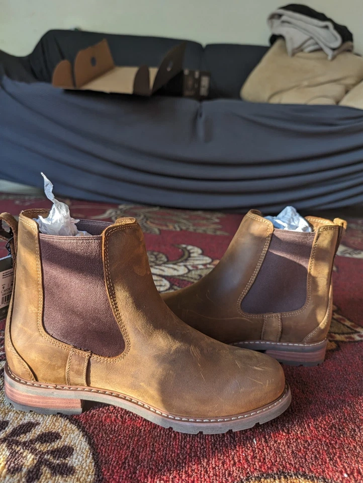 Ariat Ladies Weathered Brown Wexford H2O Boots 10033941 size 8.5