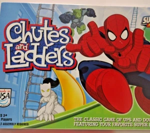 Marvel Super Hero Adventures Chutes and Ladders Classic Game of ups &Downs New - Picture 1 of 20