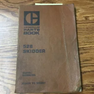 CAT Caterpillar 528 TEILE HANDBUCH BUCH KATALOG SKIDDER FÜHRUNGSLISTE sn 51S129-287 - Bild 1 von 3