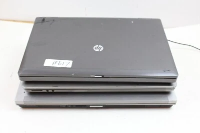 AS IS Lot of 3 HP ProBook 6560b 8730w 4530s i3 4Gb 6GB NO HDD - Image 1 of 4