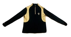 New Orleans Saints — Antigua 1/4 Zip-Up Pullover — Size Men’s Small - Picture 1 of 3