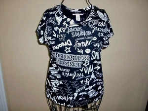 NWT~WOMEN'S~VICTORIA'S SECRET~MULTI COLORS~COTTON/POLYESTER~SHIRT TOP Size XXS - Picture 1 of 7