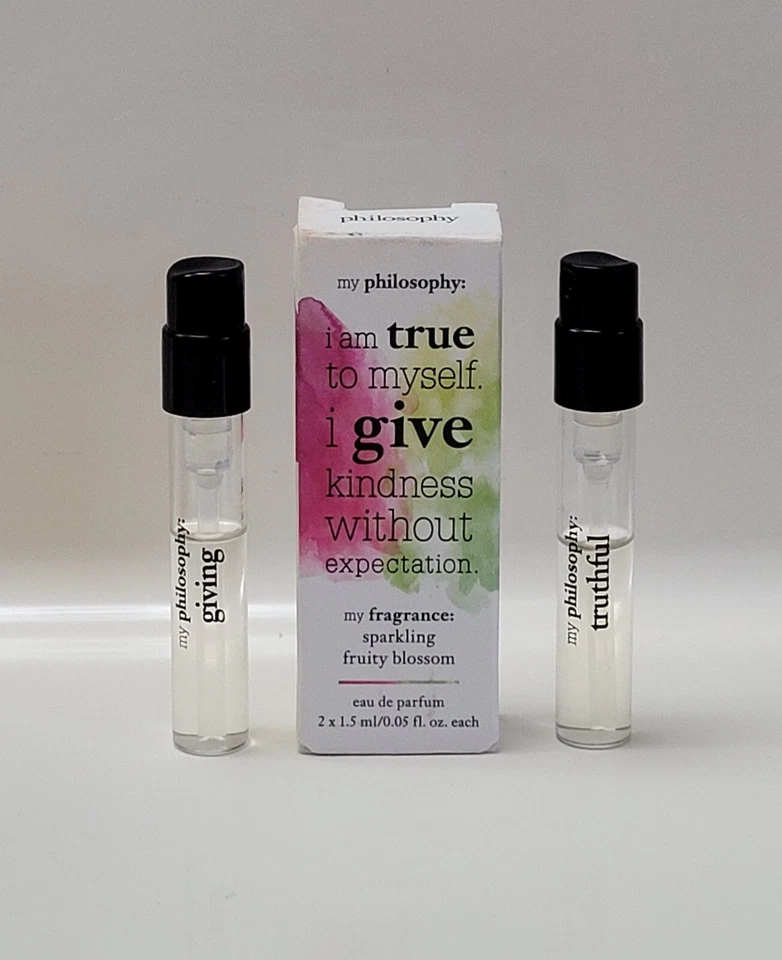 Philosophy: Truthful & Giving 2 EDP Samples - 1.5 ml each - Image 1 of 4