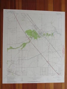 Dickinson Texas 1957 Original Vintage USGS Topo Map - Picture 1 of 1
