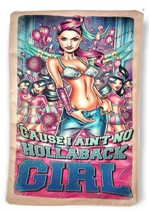 Gwen Stefani Vintage Retro Pin Up Tablet & EBook Reader Case Bag Suede Fabric - Picture 1 of 3