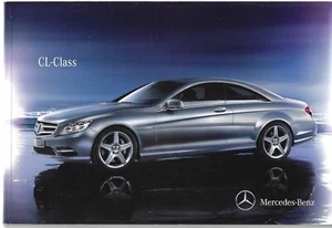 Mercedes-Benz CL Coupe 2010-2012 UK Market Sales Brochure 500, 63 AMG, 65 AMG - Picture 1 of 2