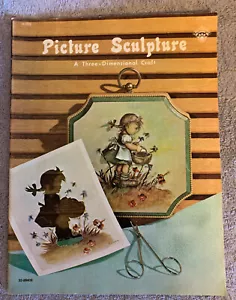 Picture Sculpture A 3-D Dimensional Cut Paper Book, Craft Course Publishers 1973 - Picture 1 of 1