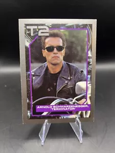 1991 Impel Terminator 2 Judgement day Arnold Schwarzenegger #134 Rookie card + 1 - Picture 1 of 4