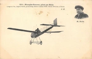 CPA AVIATION MONOPLAN SOMMER PILOTE PAR MOLLA  - Bild 1 von 1