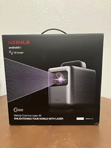 Renewed NEBULA Cosmos Laser 4K Projector Android TV 10.0 Auto focus - Picture 1 of 11