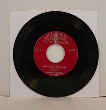 Lowell Fulson – The Original Lonesome Christmas 1955 45 RPM record VG+
