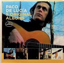 Paco De Lucia- 5 Original Albums 1972-1975 NEW 5-CD Almoraima/ Fuente Y Caudal +