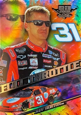 2008 Wheels High Gear Full Throttle #FT6 Jeff Burton - NASCAR Auto Racing Card - Image 1 of 4