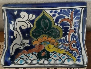 Hand Painted Bathroom Tile Soap Rest Holder - Bild 1 von 6
