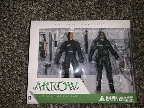DC Collectibles Arrowverse The Arrow TV Series Oliver Queen & Deathstroke Figure Cover