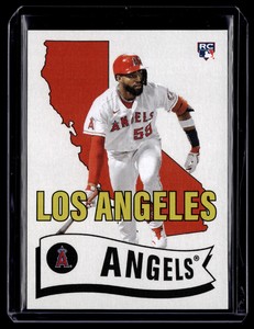 2021 Topps 582 Montgomery Club Set 2 Jo Adell Los Angeles Angels #20