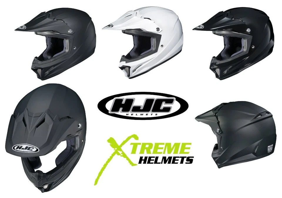 HJC CL-XY 2 实心越野头盔青少年儿童头盔 S M L XL — 第 1/1 张图片