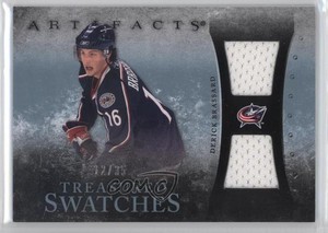 2010-11 Upper Deck Artifacts Treasured Swatches Blue /35 Derick Brassard #TS-DB