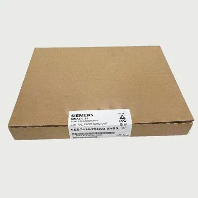 6ES7 414-2XG03-0AB0 NEW SIEMENS 6ES7414-2XG03-0AB0 2XGO3-OABO S7-400 CPU 414-2 - Image 1 of 4