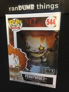 Funko Pop! Pennywise Ferro Battuto IT FYE Exclusive + PROTETTORE 0,50mm -da NJ - Foto 1 di 11