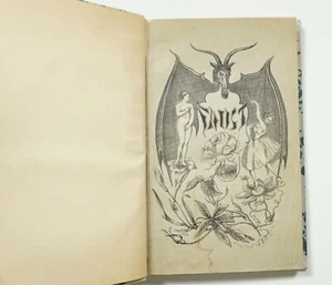 Der Doktor Faust: Ein Tanzpoem 1851 Heinrich Heine 1st Edition German Goethe - Picture 1 of 7