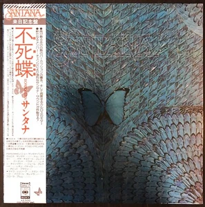 SANTANA - Borboletta - Vinyl LP Album Record - Japan - OBI - Insert - Rock 1974 - Picture 1 of 6