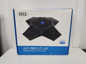 Micrófono USB 360 MXL AC-360-Z V2 para habitaciones con zoom - Imagen 1 de 14