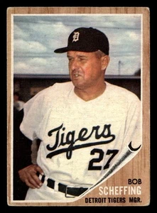 1962 Topps Bob Scheffing #416 VG-EX Detroit Tigers - Picture 1 of 2