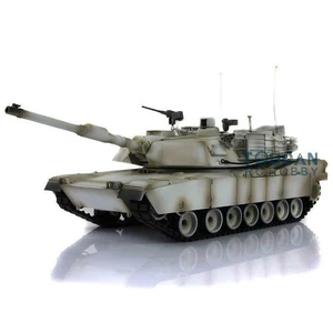Henglong 1/16 Snow 7.0 Customize Abrams RC Tank 3918 360° Turret Barrel Recoil - Picture 1 of 9