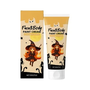 Halloween Pittura Viso a Base Acqua Effetti Speciali Crema per Halloween Ma ^ - Foto 1 di 16