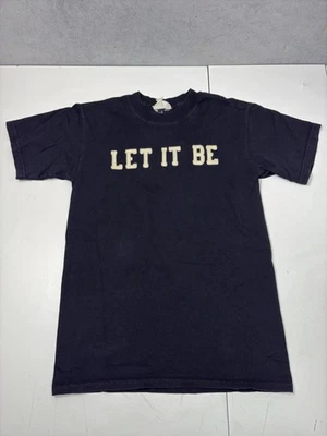 Винтажная футболка The Beatles Let it Be лицензированная корпус Apple шрифт Small Bubble - Изображение 1 из 4