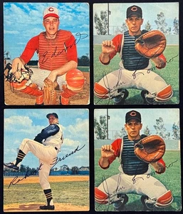 1964 Kahns Lot of 4 John Edwards John Romano Bob Friend Reds Pirates DJR - Picture 1 of 2