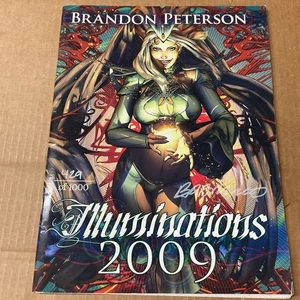 Brandon Peterson Illuminations 2009 Sketchbook firmato 429 di 1000 - Foto 1 di 3